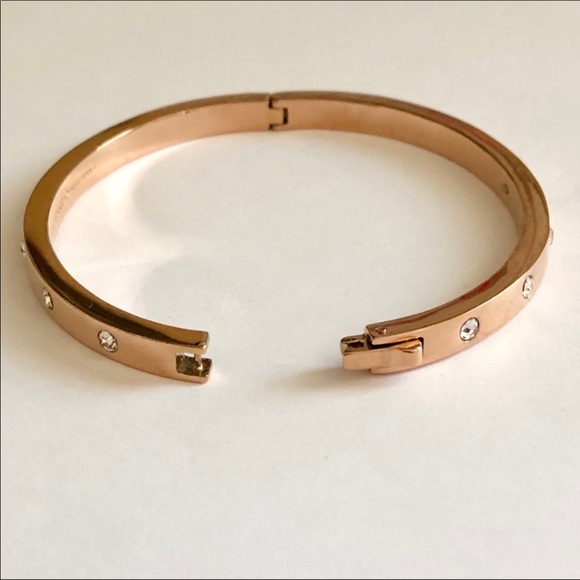 Kate Spade rose gold crystal bangle - Picture 5 of 7